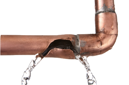 burst-pipe burst pipe leaking water